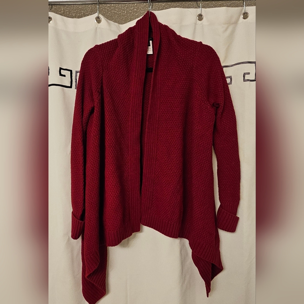 Talbots Deep Red Women's Cardigan